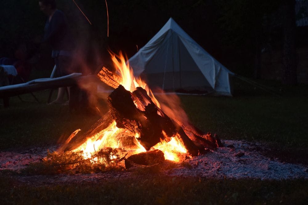 Crackling Campfire Sounds